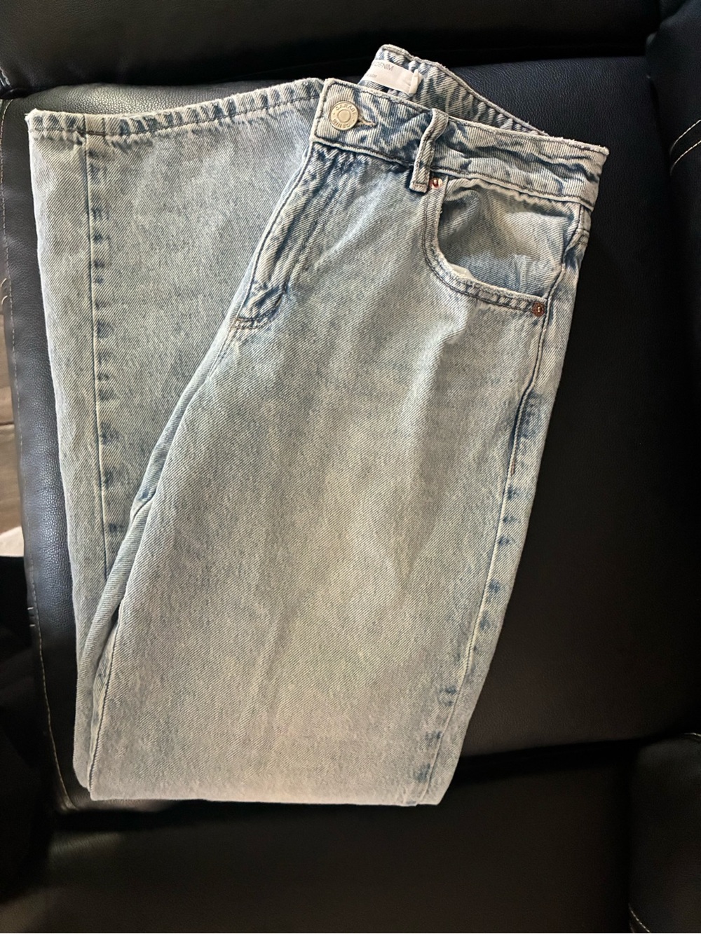 Garage Women's Light Blue Relaxed Jeans